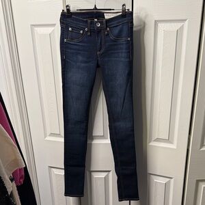 rag & bone Dark Indigo Skinny Jeans